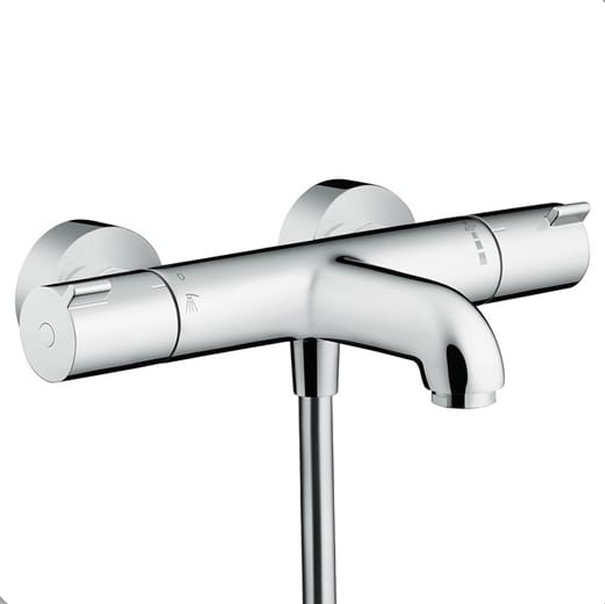 Hansgrohe Pack Ecostat 1001 CL Mitigeur Thermostatique baindouche + Set de douche Crometta Vario