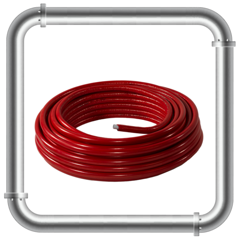 Multicouche FRANKISCHE 16x2 50 m ISOLE ROUGE-2