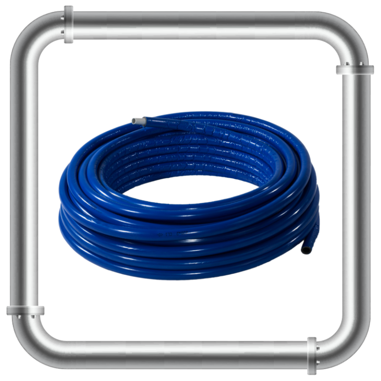Multicouche FRANKISCHE 16x2 50 m Isolé BLEU-2