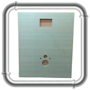 Panneau de finition pour toilettes suspendues