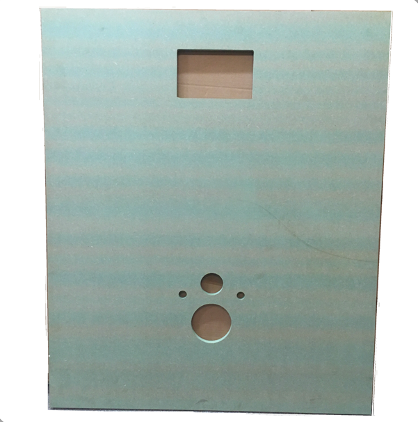 Panneau de finition pour toilettes suspendues