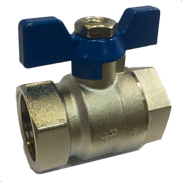 vanne papillon rouge/bleu – Image 4