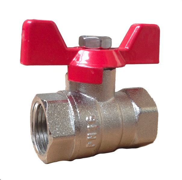 vanne papillon rouge/bleu – Image 3