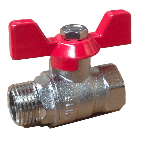 vanne papillon rouge/bleu – Image 2