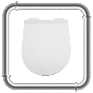 Abattant pour cuvette wc avec frein intégré